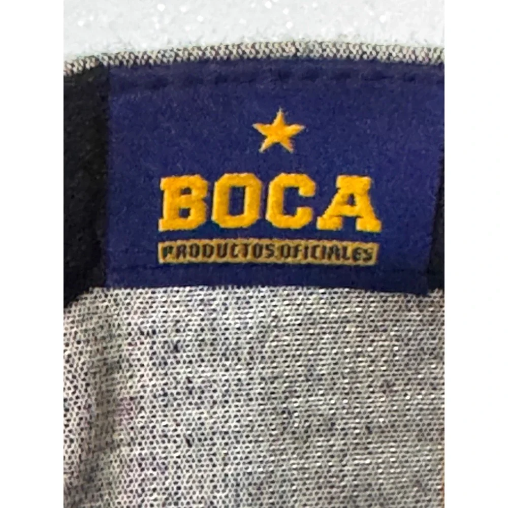 Boca Juniors CABJ Official Licensed Snapback Hat Heather Gray Adjustable Cap